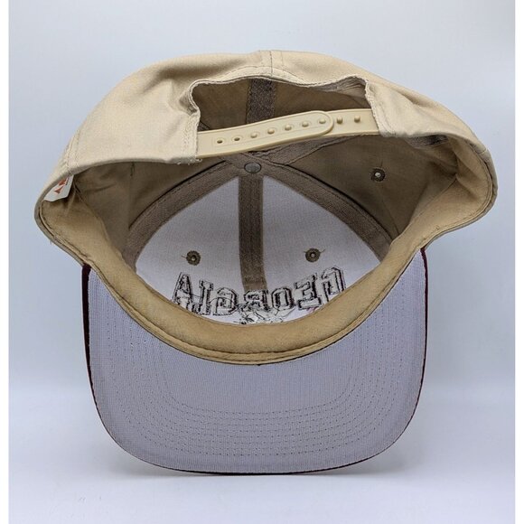 Vintage Felix The Cat Georgia Golf Embroidered Snapback Hat ANNCO VTG - Picture 4 of 5